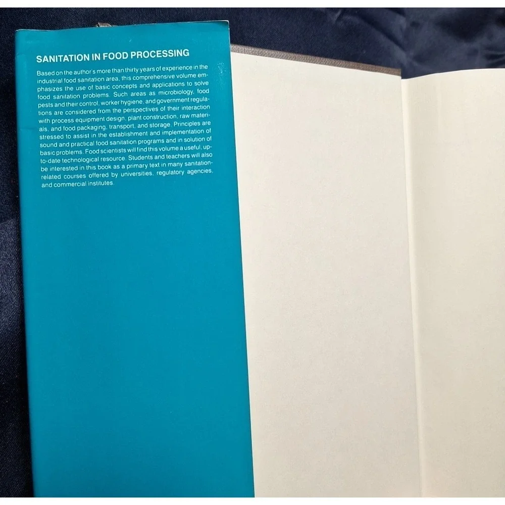 Sanitation in Food Processing 1st‎ Edition Hardcover by John Troller 1983